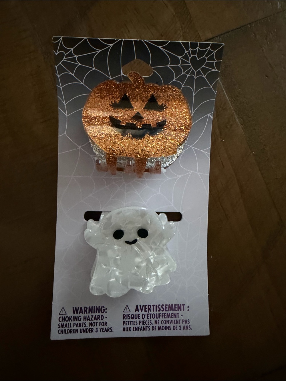 Halloween Pumpkin & Ghost Hair Clips new mini hair claw hair clips